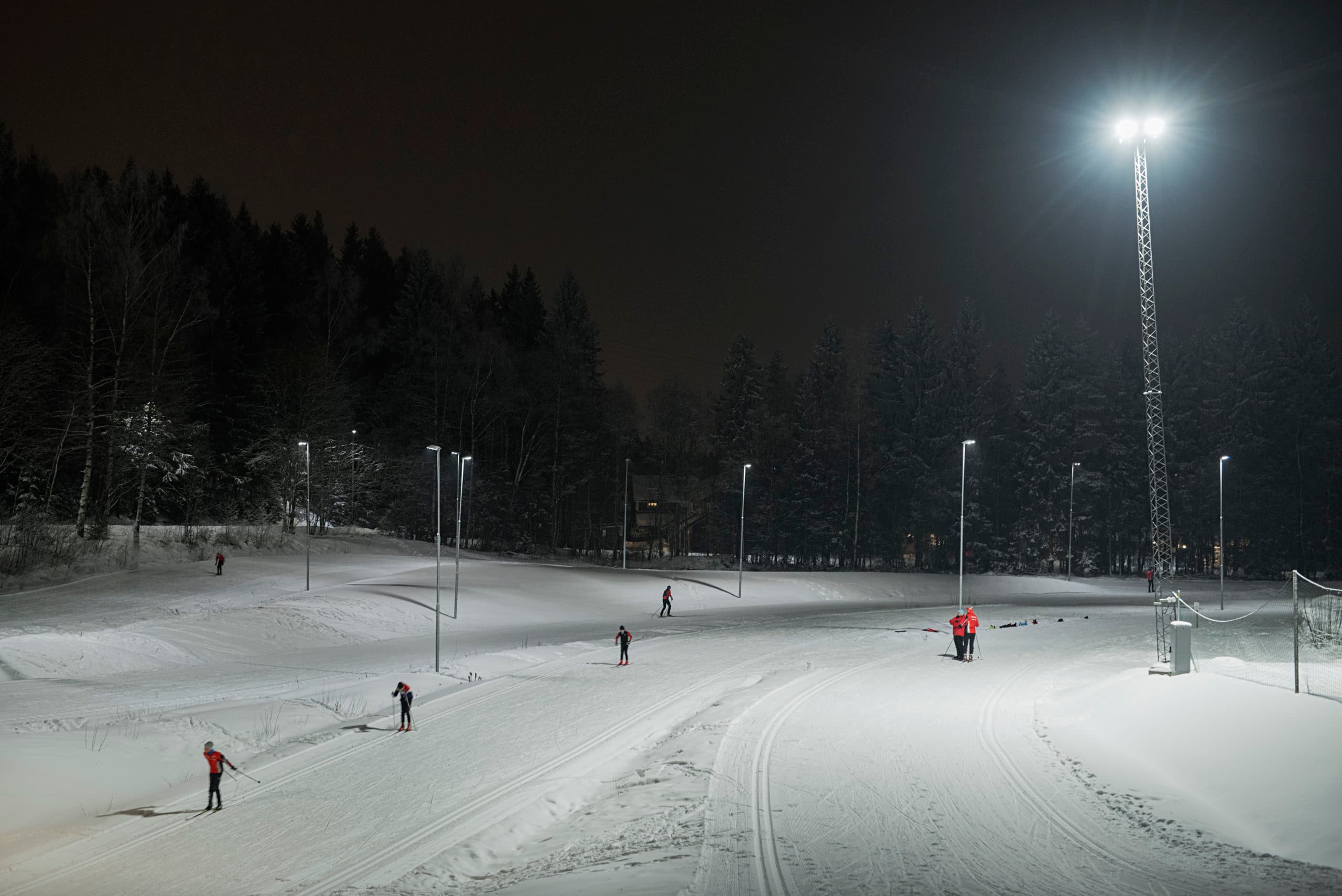 Skiløpere i Skedsmo skiklubb