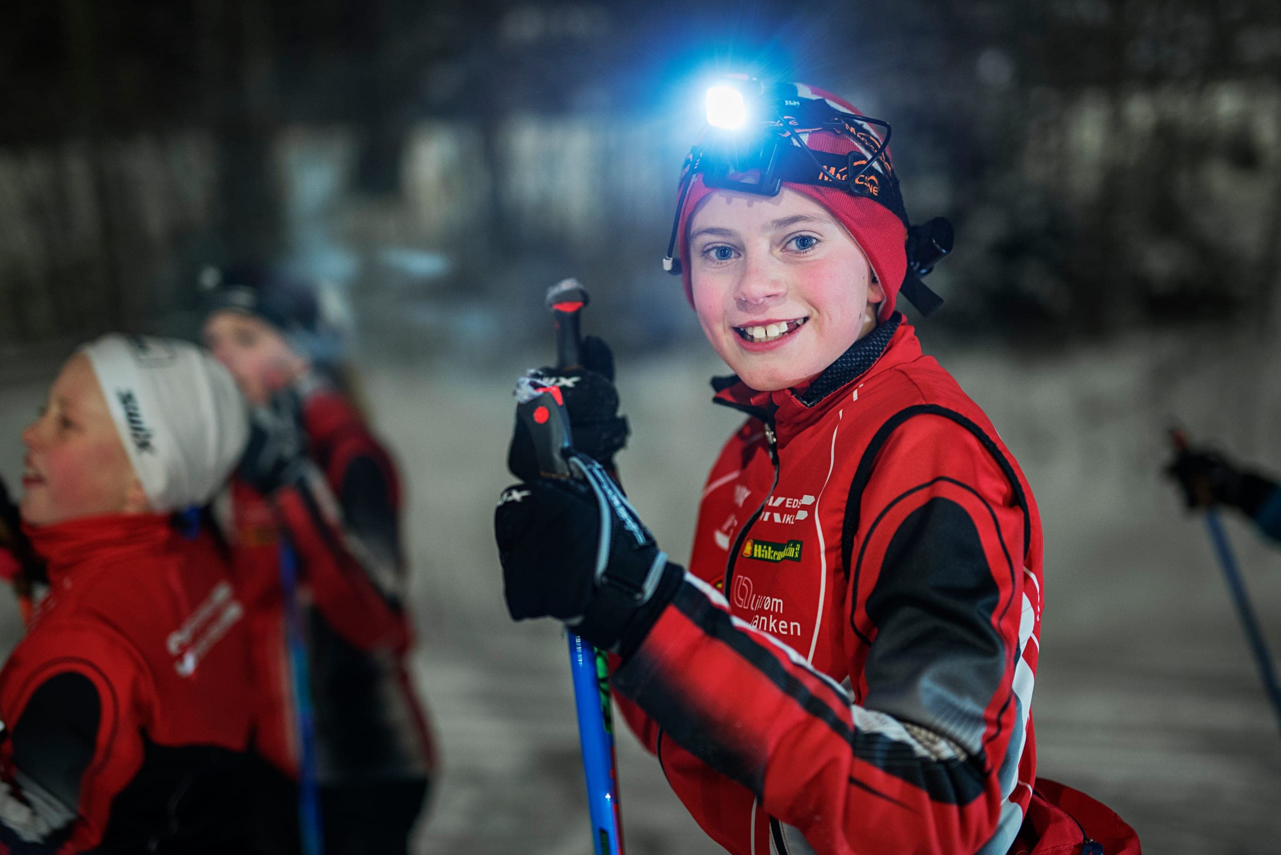 Skedsmo skiklubb på trening