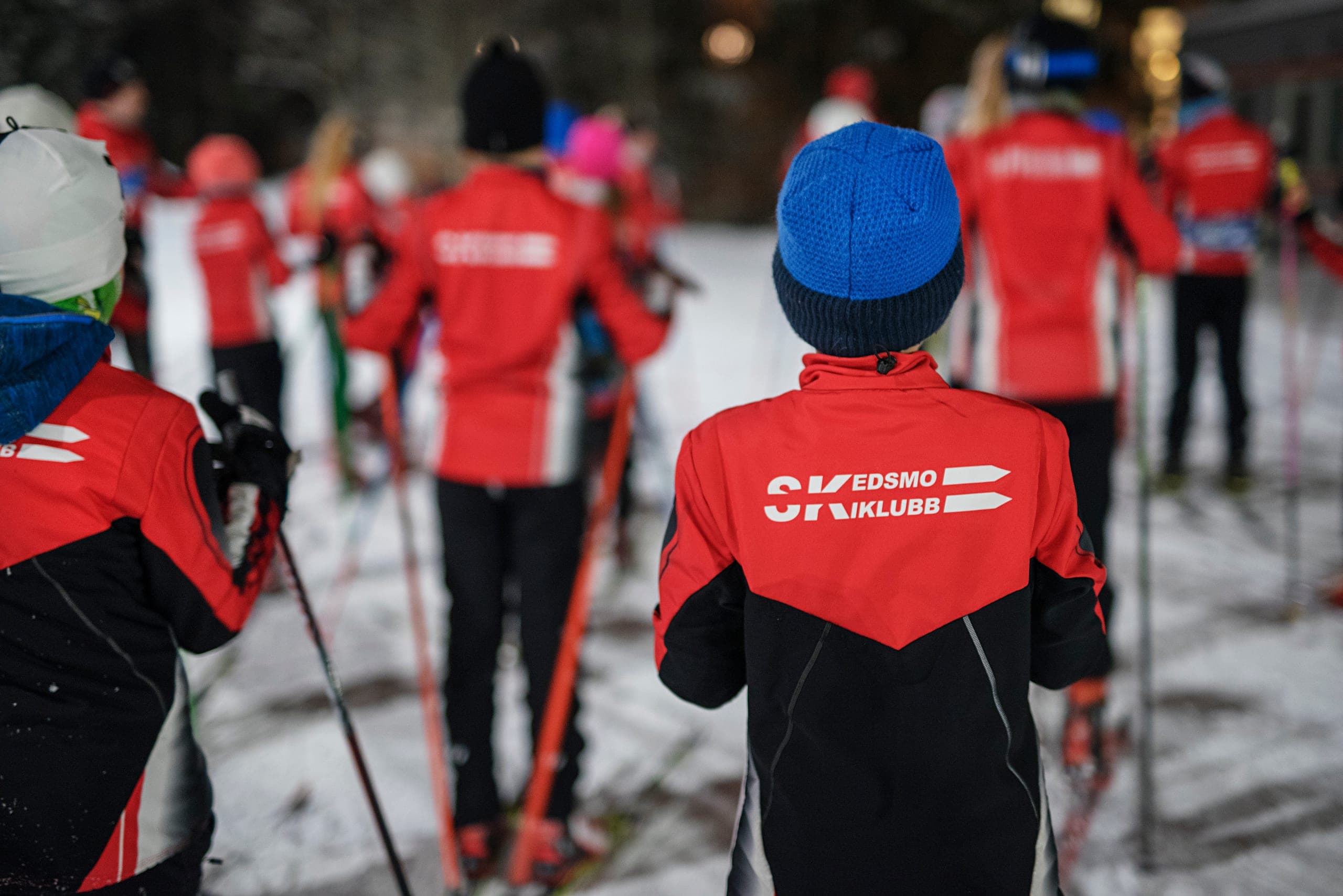 Skedsmo skiklubb på trening