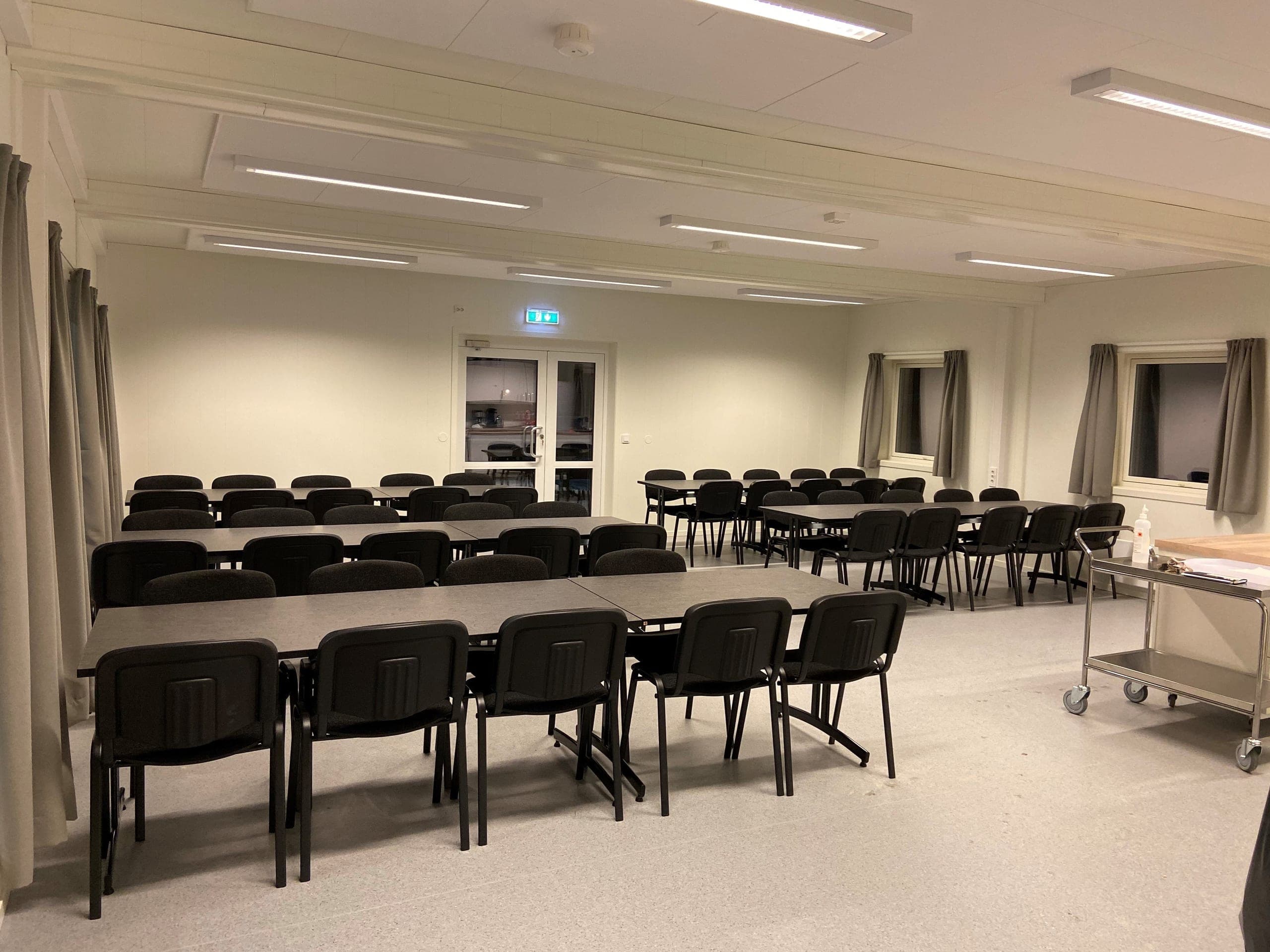Klubbhuset innvendig