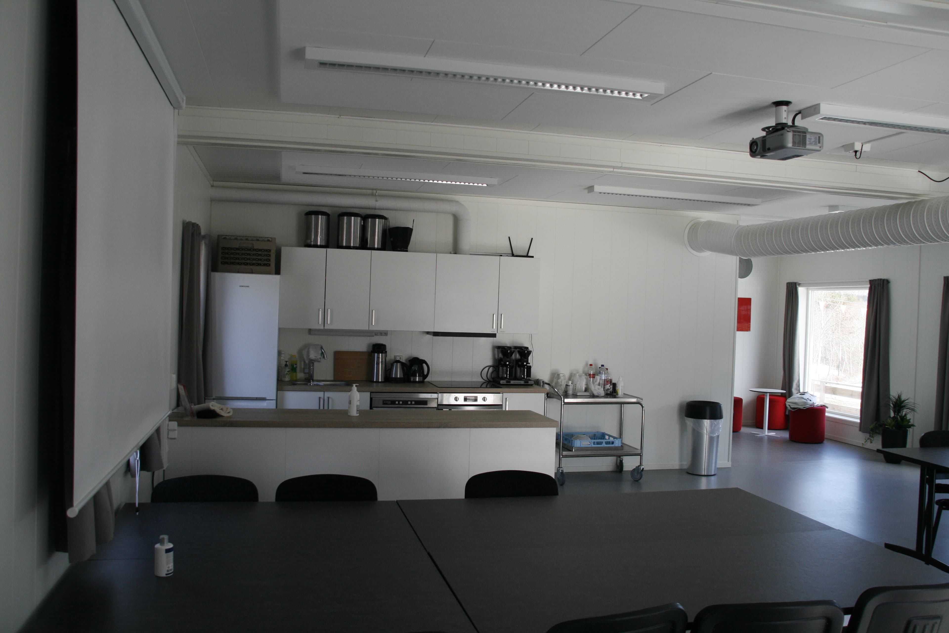 Klubbhuset utvendig
