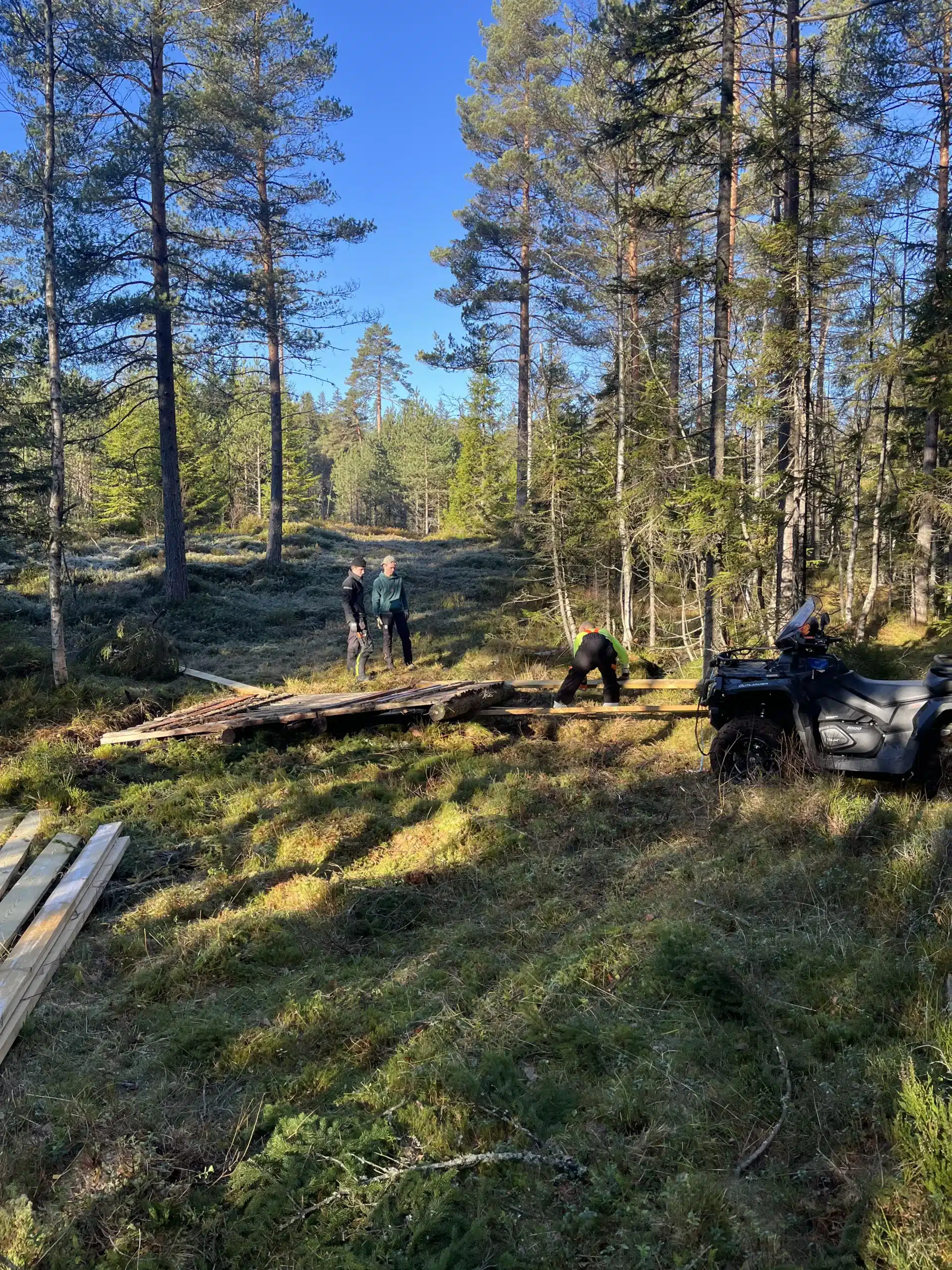 Dugnad på Jordmyrene